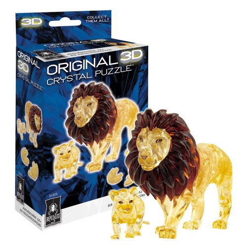 Bepuzzled lion and - lion, baby