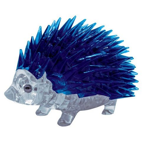 Puzzle crystal hedgehog - puzzle,