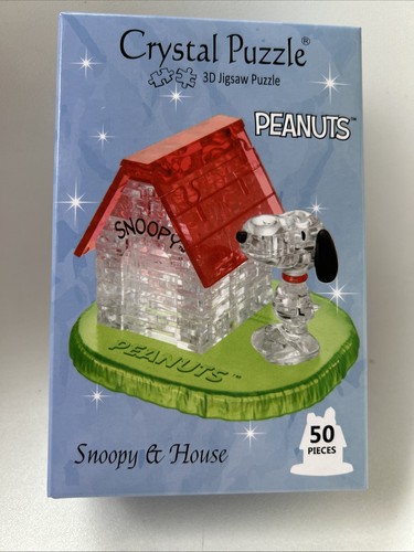 Crystal puzzle snoopy - crystal, &