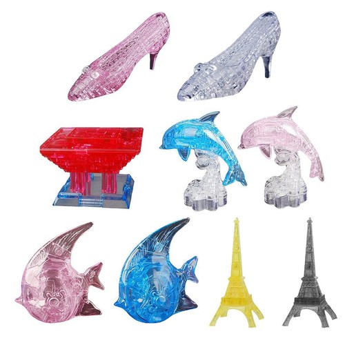 Kristallpuzzle zum - 3d,