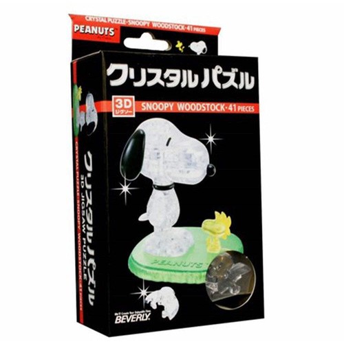 Kristallpuzzle snoopy - 3d-kristallpuzzle,