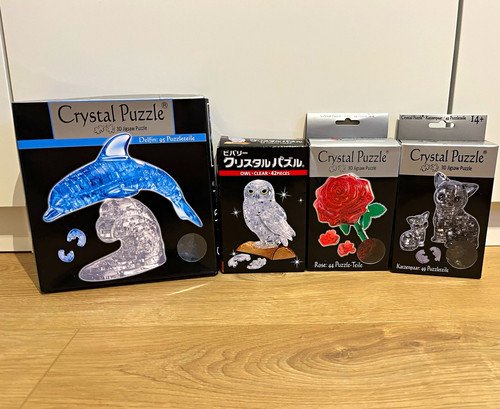 Crystal puzzle set - crystal,