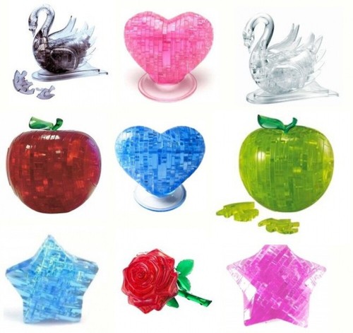 Crystal d 3d puzzle - 3-d, 3