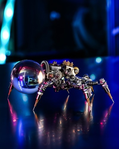 Mostarle springende spinne - mostarle, 3d